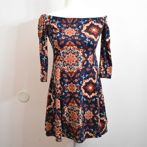 🚪Ambiance Half Sleeve Off Shoulder Dress Large